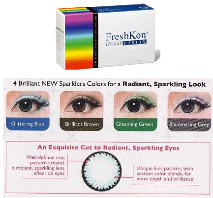FreshKon Colors Fusion - 4 box Package OFFER